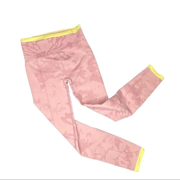 Free People Think Twice Leggings High Rise PINK New XS S - Picture 3 of 15